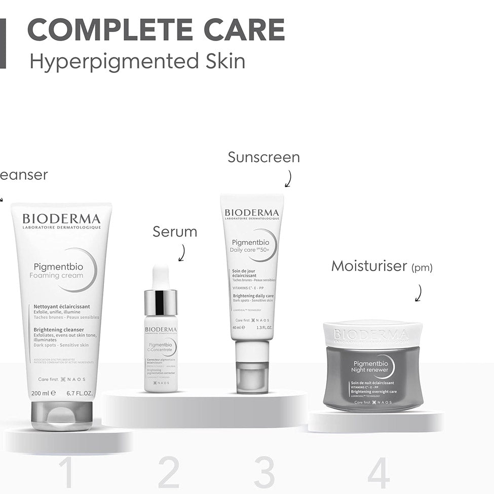 3- كريم البقع الداكنة والتصبغات بيوديرما بيجمنت بيو 200 مل