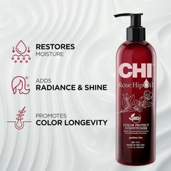 CHI Rose Oil Hair Balm for Color Enhancement 739 ml
