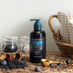 ناتشور ريبوبليك شامبو بالفاصوليا السوداء ضد تساقط الشعر 300 مل