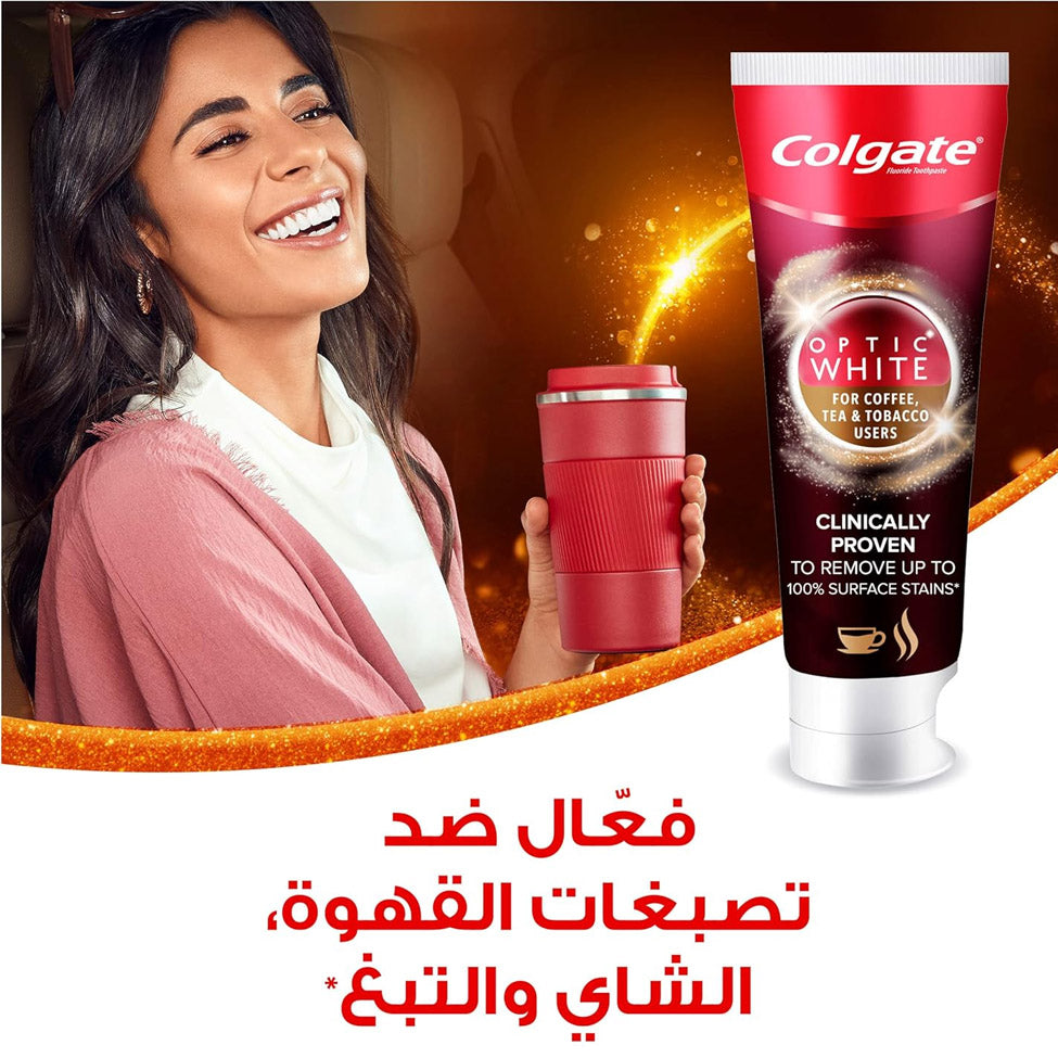 كولجيت معجون أسنان أوبتك وايت