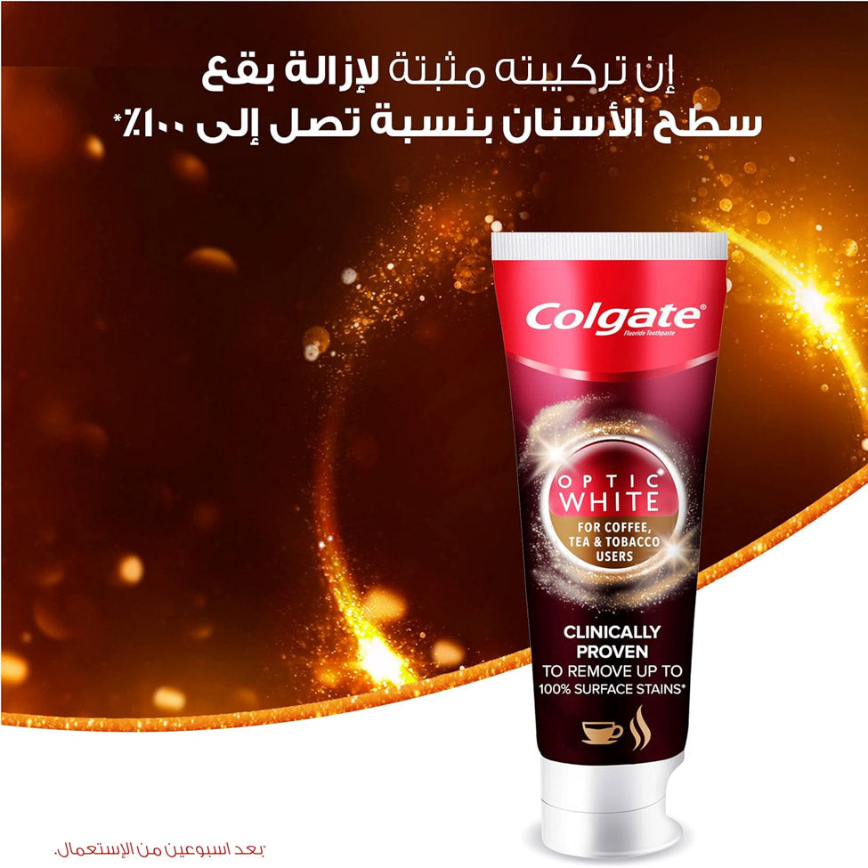 كولجيت معجون أسنان أوبتك وايت