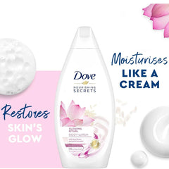 Dove shower gel lotus flower and rice water 500 ml