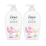 عرض دوف سائل يدين زهرة اللوتس وماء الأرز 500 مل ×2