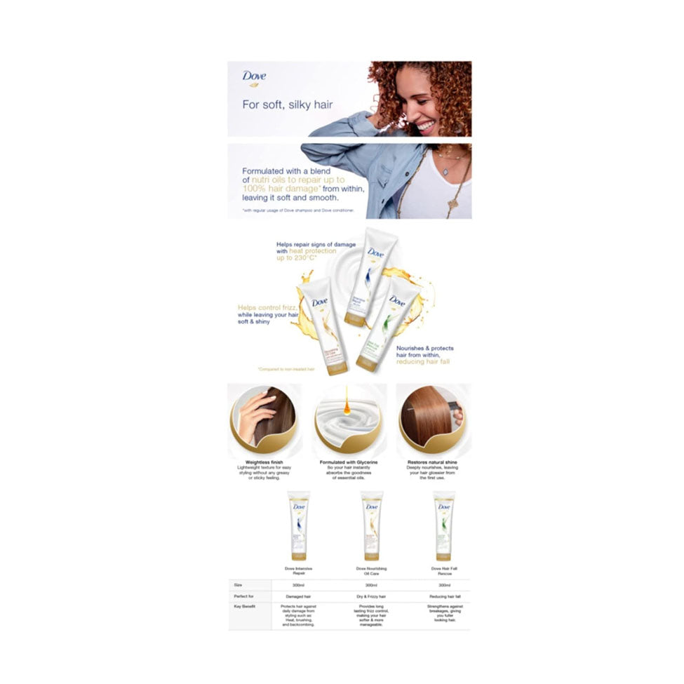 دوف بديل الزيت ضد تساقط الشعر