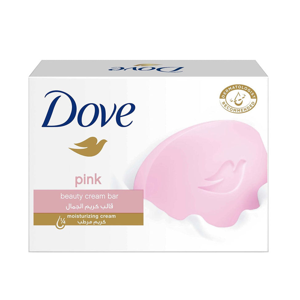 دوف صابون قالب كريم الجمال زهري