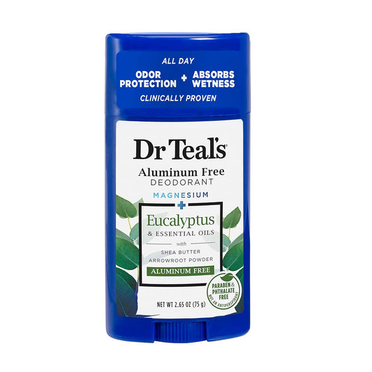 Dr. Teal's Aluminum-Free Eucalyptus Stick Deodorant 75 Gr