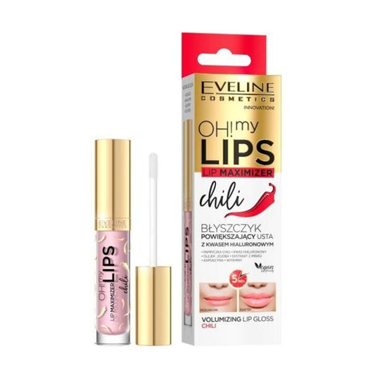 مضخم وملمع الشفاه أوه ماي ليبس ماكسيمايزر بالفلفل الحار 4.5 مل من ايفلين
