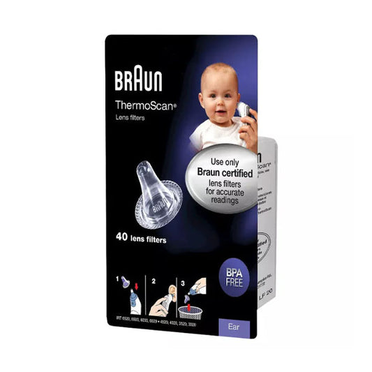 براون مرشحات وفلتر عدسة لميزان الحرارة 40 قطعة |  صيدلية.كوم.