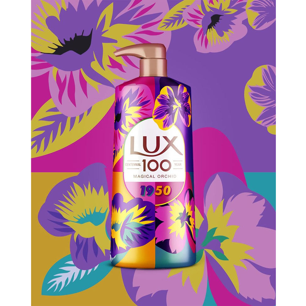 لوكس غسول الجسم بزهر الأوركيد بوب آرت 500 مل | صيدلية.كوم.