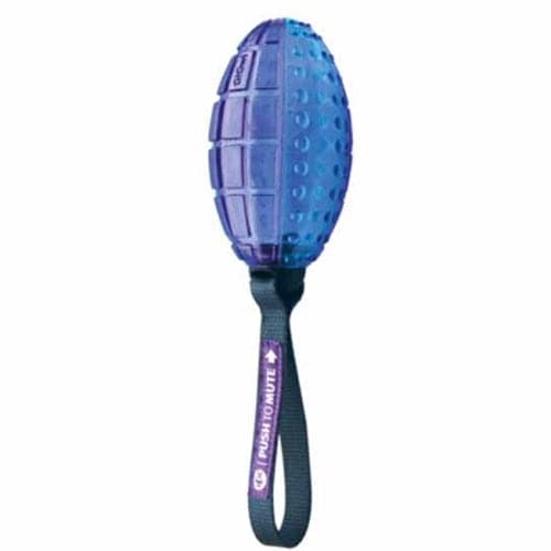 جيم دوق لعبة كلاب مسلية شكل كرة الركبي لون أزرق مطاطية |  صيدلية.كوم.