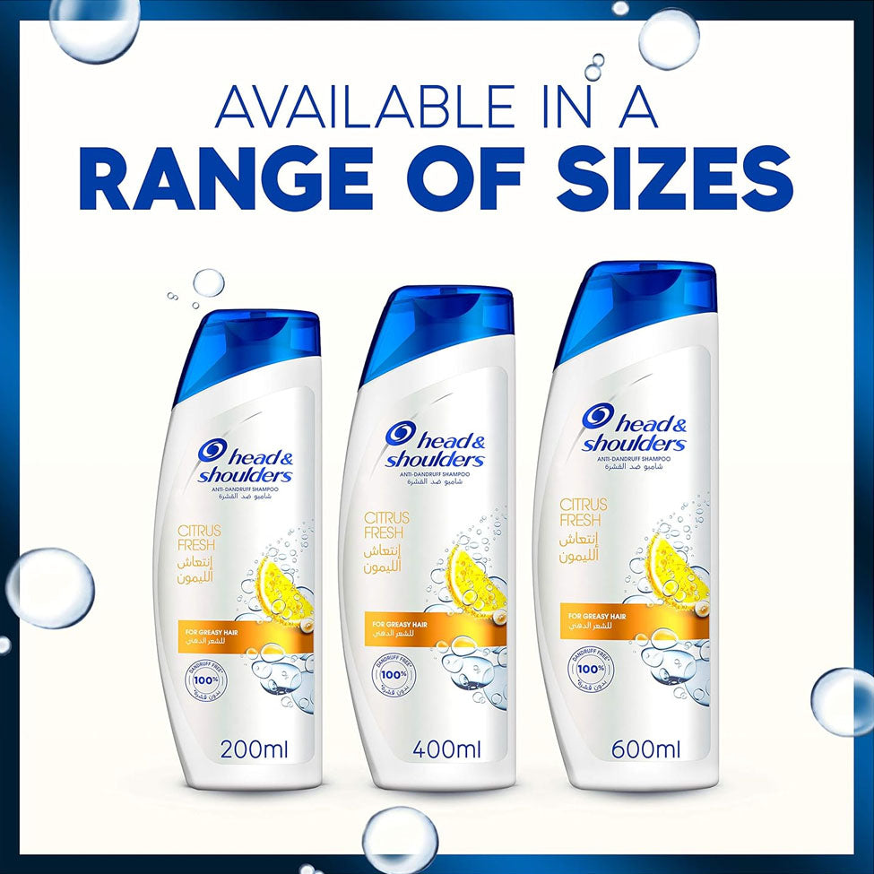 Head & Shoulder Hair Shampoo Anti Dandruff Citrus Fresh 500 ml