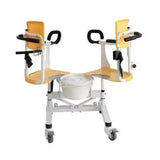 Elderly Bathroom Chair That Opens From The Back With A Regular Lever