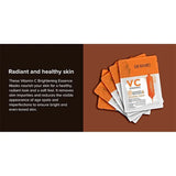 دكتور راشيل قناع وجه فيتامين سي ايسينس يزيل الجفاف والشحوب 5 × 25 جرام | صيدلية.كوم.