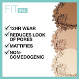 Maybelline Fit Me Matte Poreless Pressed Powder 130