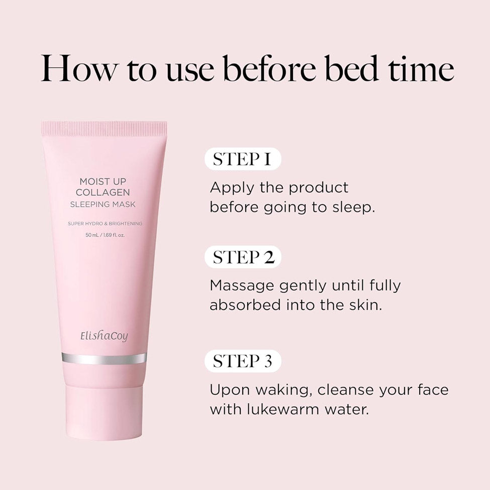 ايليشاكوي قناع النوم بالكولاجين
