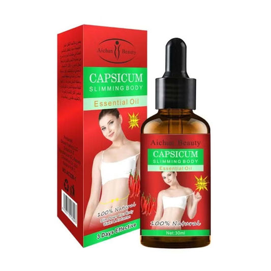 ايتشون زيت لتنحيف الجسم بالفلفل الحار 30مل
