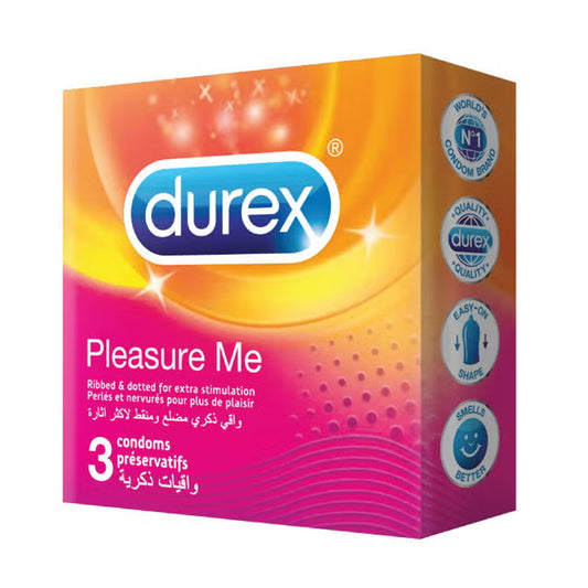 ديوركس واقي ذكري مضلع ومنقط 3 قطع