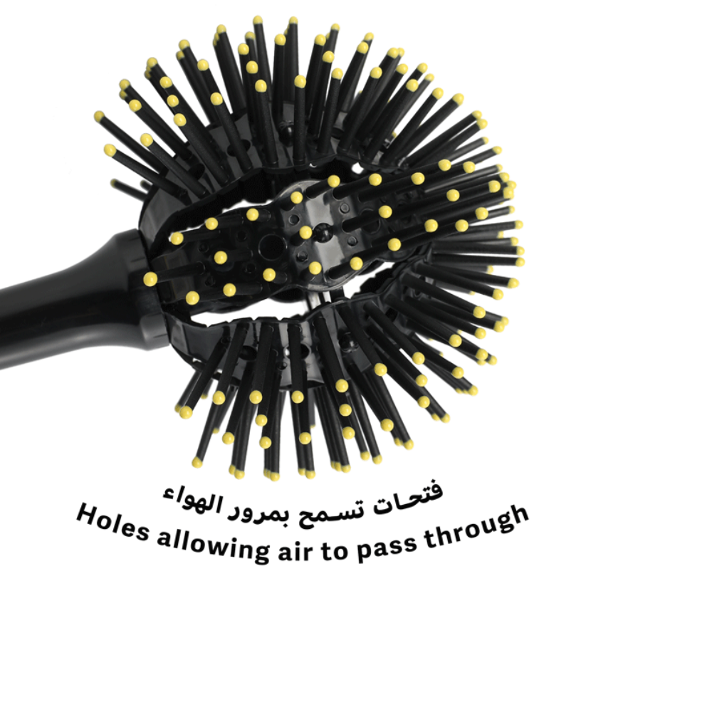 فرشاة الشعر الكيرلي - راوند |  صيدلية.كوم.