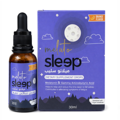 Melato Sleep Melatonin Supplement Drops 30 ml