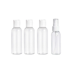 مجموعة علب بلاستيك شفافة من صالون سيستم 4 قطع | صيدلية.كوم.