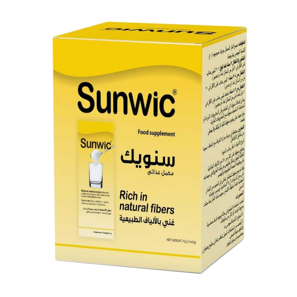 سنويك ألياف طبيعية للتخلص من الإمساك والتحكم في الوزن - 14*5 جم | صيدلية.كوم.