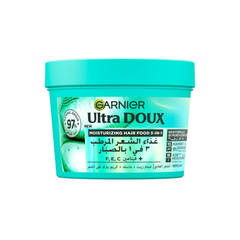 Garnier Ultra Doux Moisturizing Hair Food 3 in 1 with Aloe Vera and Coconut for Normal Hair 390 ml