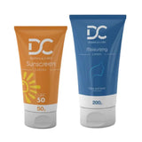 عرض لوشن مرطب للوجه والجسم و واقي الشمس بعامل حماية 50 من ديرما اند كير | صيدلية.كوم.