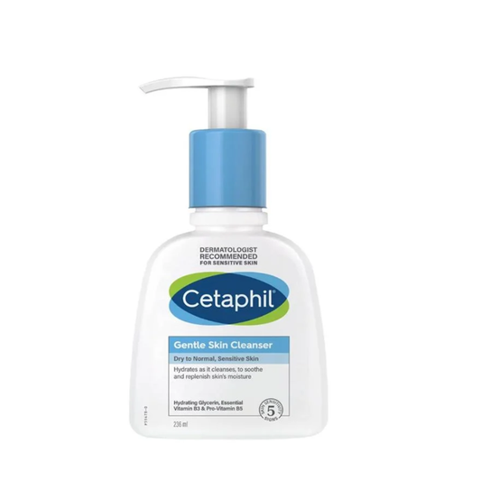 Cetaphil Fragrance-Free Gentle Cleanser for Normal and Sensitive Skin 236 ml