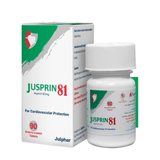 Jusprin 81 mg 30 tablets
