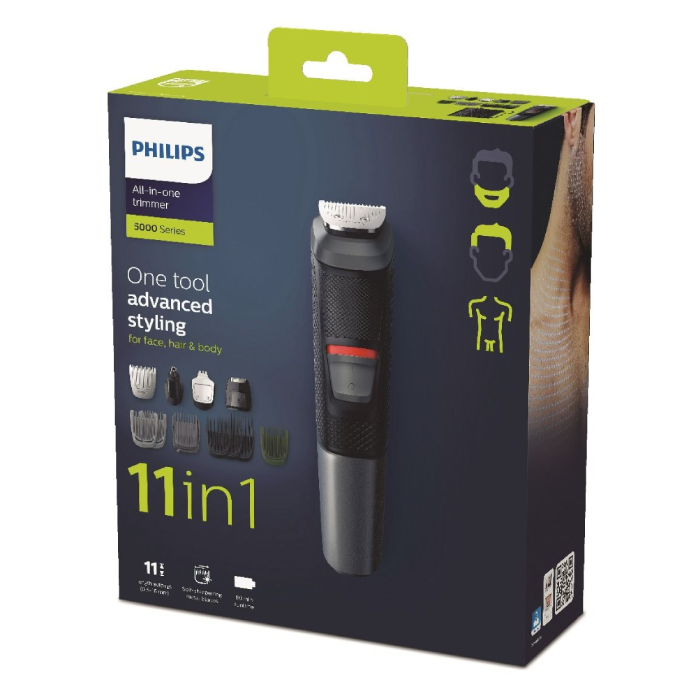 فيليبس جهاز حلاقة 11 في 1 للوجه والجسم والشعر للرجال | صيدلية.كوم.