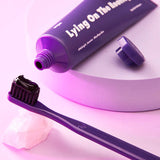 Onba Cha Cha Violet Toothpaste with Black Charcoal and Jasmine 100g