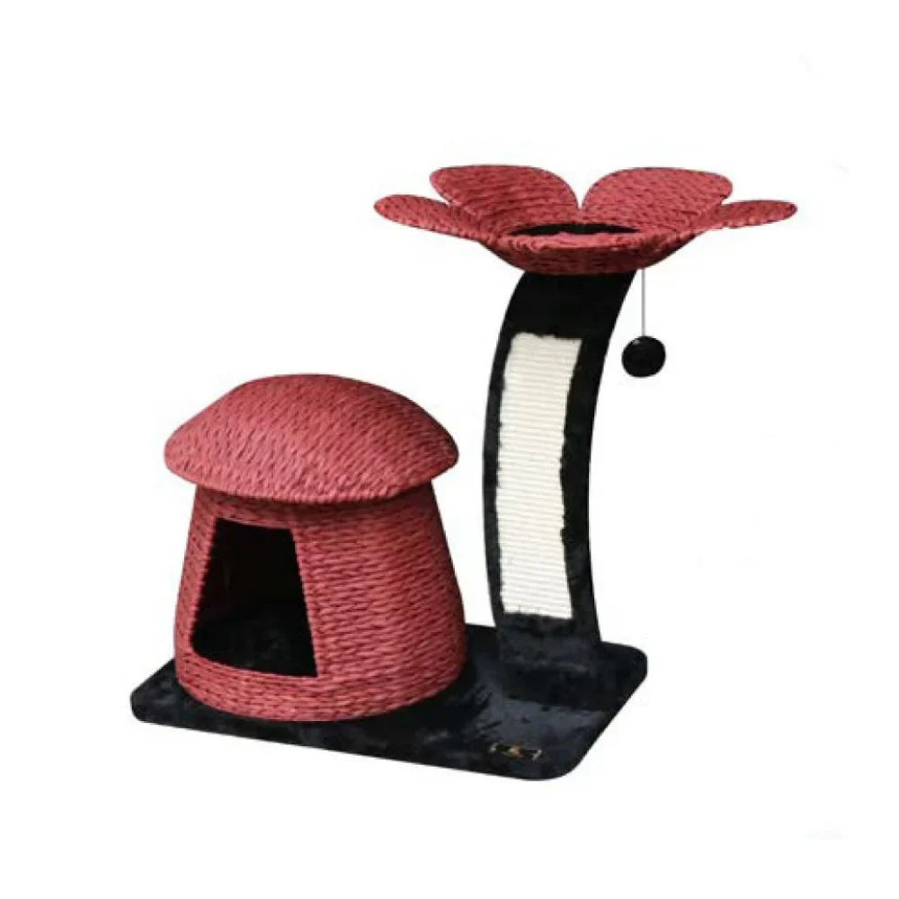 فيلاين قو خداشة 1 كوخ 1 سرير شكل زهرة لون أحمر | صيدلية.كوم.