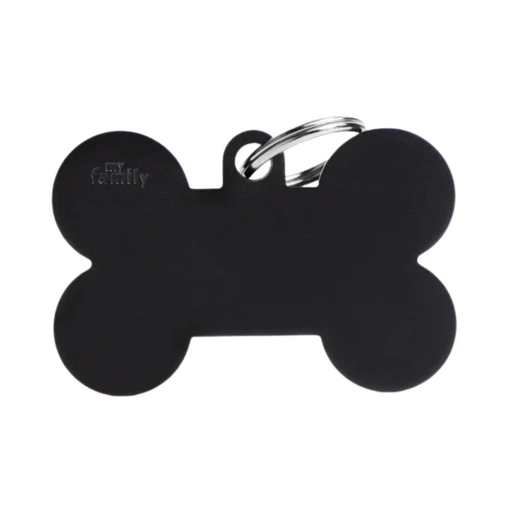 ماي فاميلي قلادة بايسك كبير جداً عظمة أسود | صيدلية.كوم.