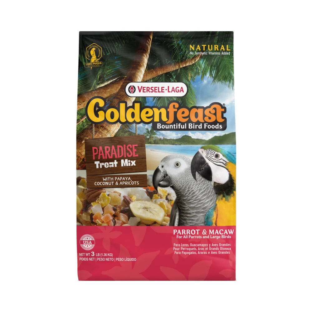 قولدن فيست بارادايس مكافاّت للببغاء والماكاو 1.36 كيلو | صيدلية.كوم.