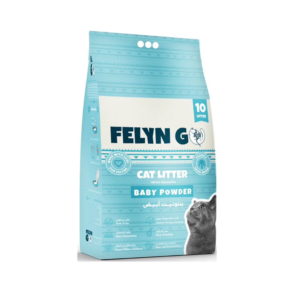 فيلاين قو رول باق رمل للقطط برائحة بودرة الاطفال | صيدلية.كوم.