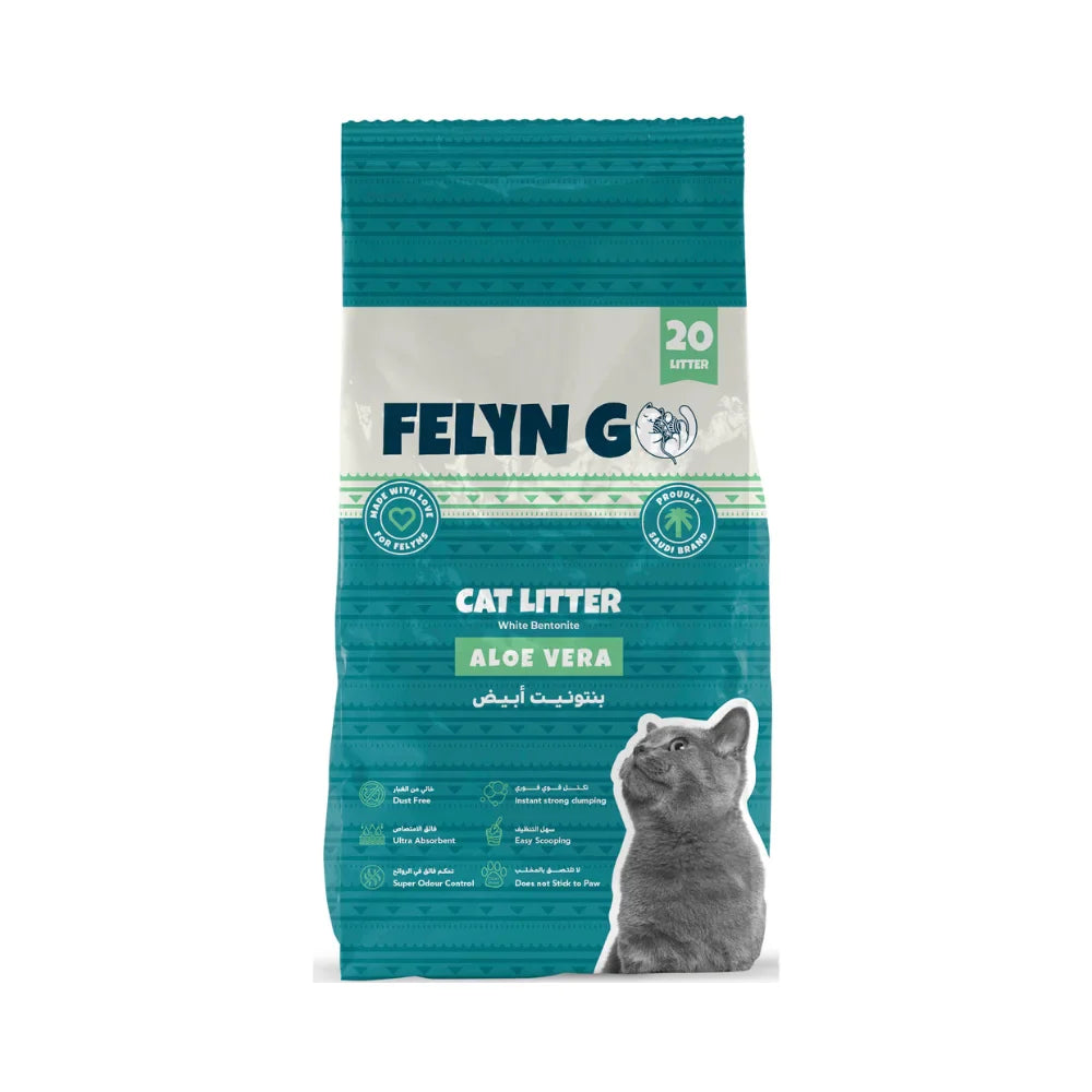 فيلاين قو رول باق رمل للقطط برائحة الصبار 20 لتر | صيدلية.كوم.