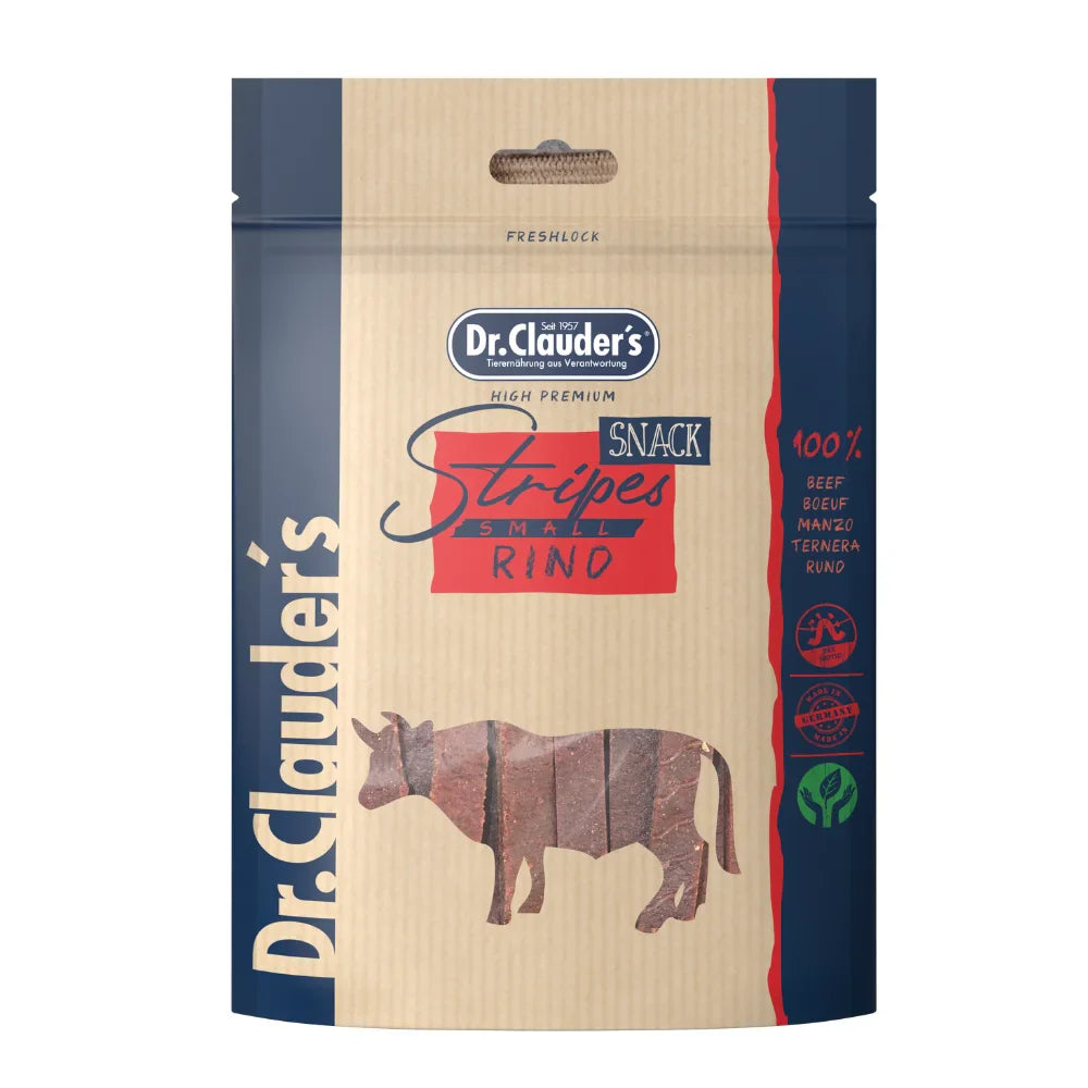 د.كلاودرز سناكس ستريبس باللحم البقري صغير 80 جم |  صيدلية.كوم.