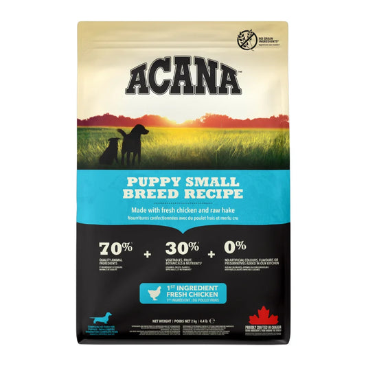 أكانا طعام جاف للكلاب الصغيرة من فصيلة السلوقي دجاج |  صيدلية.كوم.
