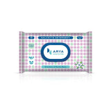 اريا مناديل رطبة بالمسك الأبيض 30×20 سم 40 قطعة | صيدلية.كوم.