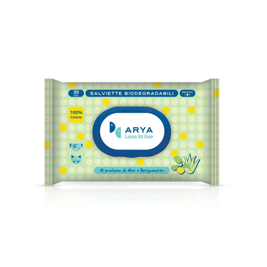 اريا مناديل رطبة بالقطن والصبار وفاكهة البرغموت 30×20 سم 30 قطعة |  صيدلية.كوم.