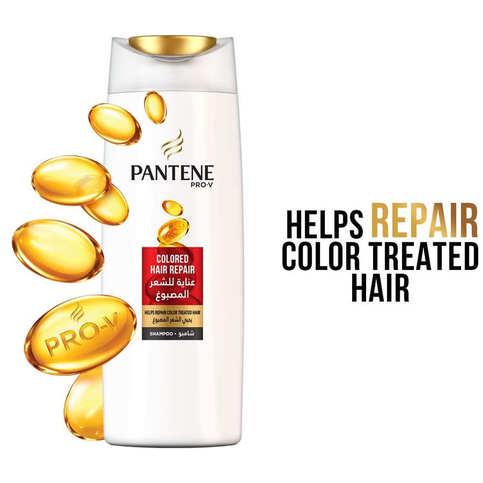 بانتين شامبو علاج للشعر المصبوغ