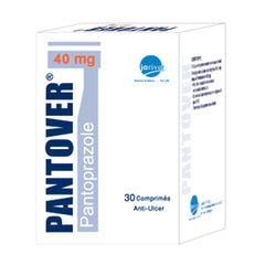 Pantover 40 mg 30 Tablets