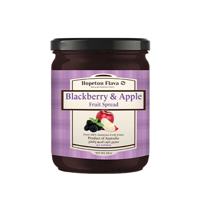 هيلثي اند تيستي هوبيتون فلافا معجون التوت الأسود والتفاح 250 جرام | صيدلية.كوم.