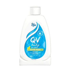 غسول QV للاطفال منظف للجسم والبشرة