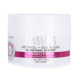 Eveline 3D Renewal & Firming Day & Night Cream with Retinol and Seaweed 50 ml