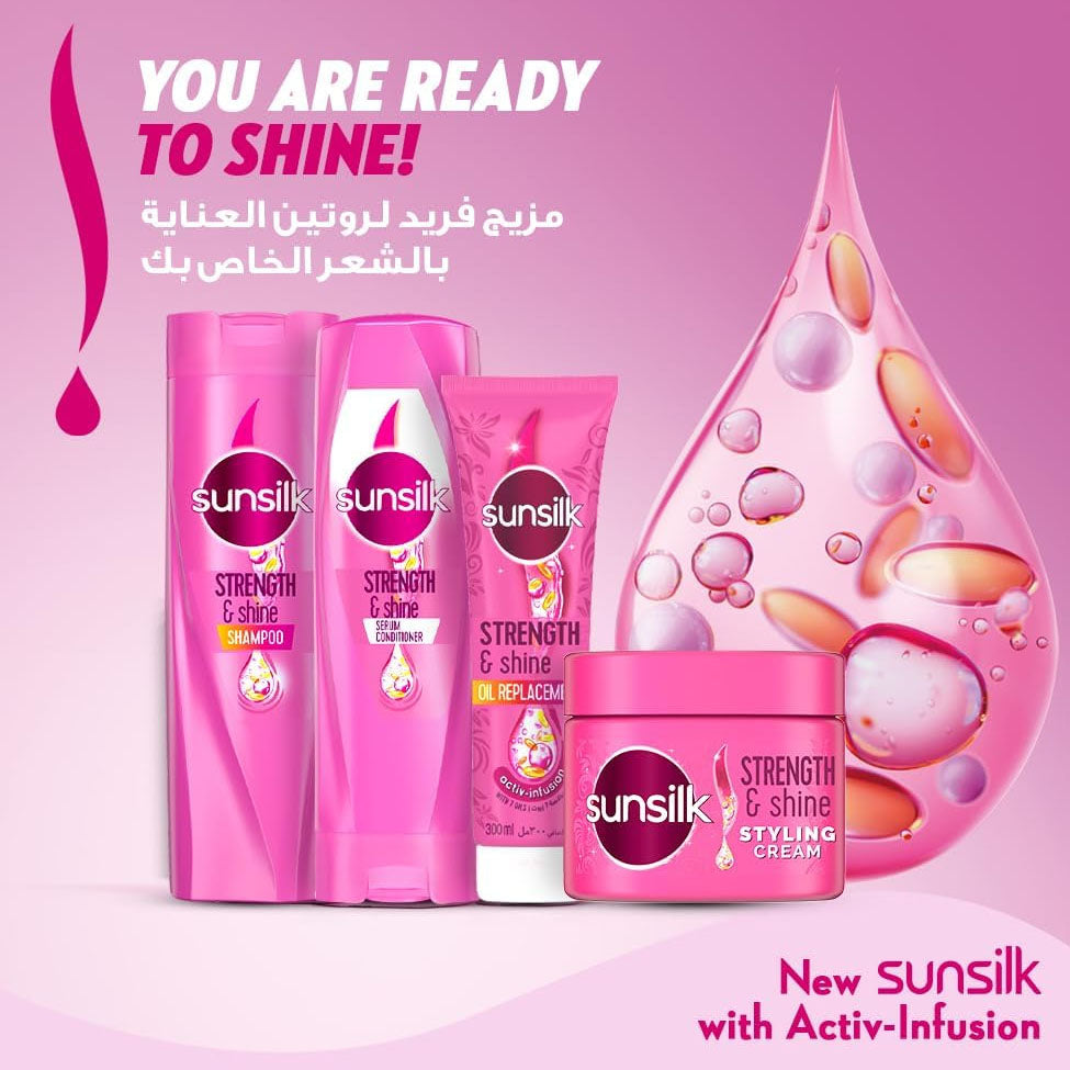 صانسيلك شامبو قوة و لمعان