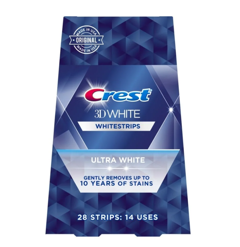 لصقات تبييض الأسنان الترا وايت من كرست