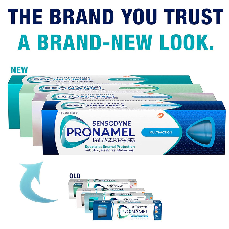 سنسوداين بروناميل معجون اسنان تبييض +فرشه مجاناً