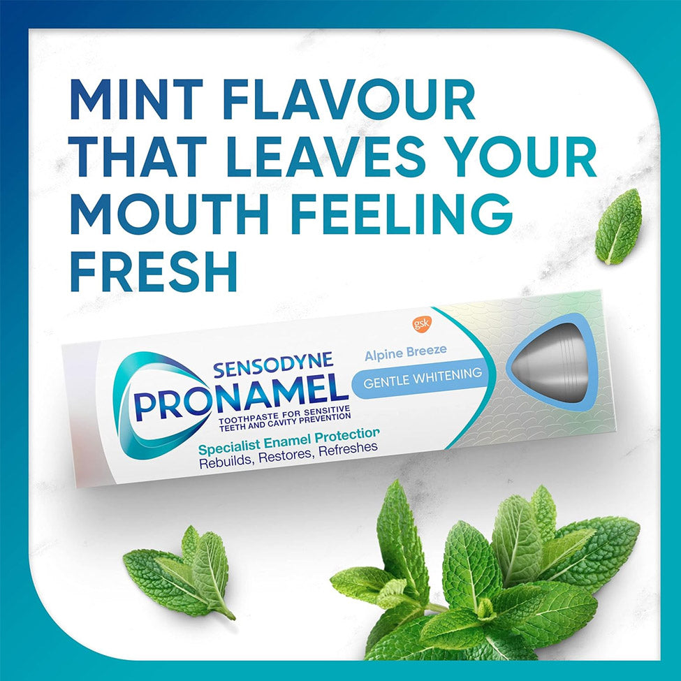 سنسوداين بروناميل معجون اسنان تبييض +فرشه مجاناً