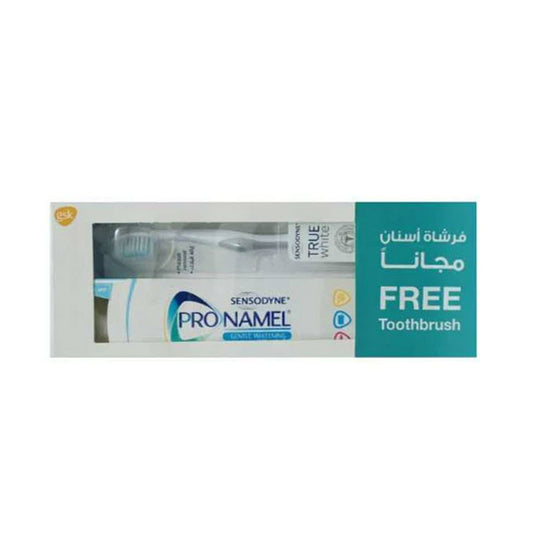 سنسوداين بروناميل معجون اسنان تبييض +فرشه مجاناً